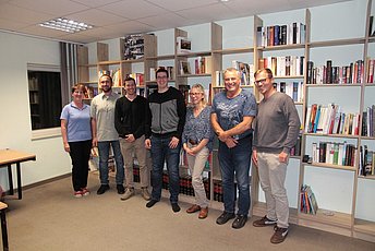 Einige Mitglieder des Dorffördervereins (Foto vom Februar 2020)